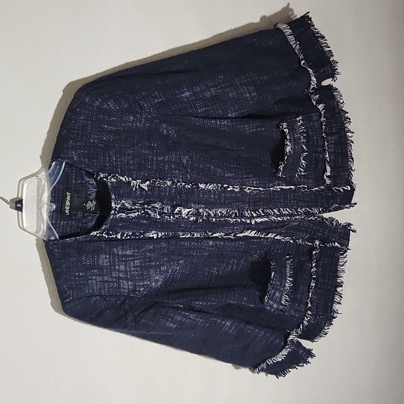 Lane Bryant Blazer Size 16 Denim Blue - Picture 1 of 12